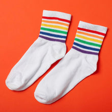 1 PAIR SOCKS PRINTED TRENDY MULTIPLE DESIGNER SOCKS (1 Pc / Mix Design) - luckystorebuy.in