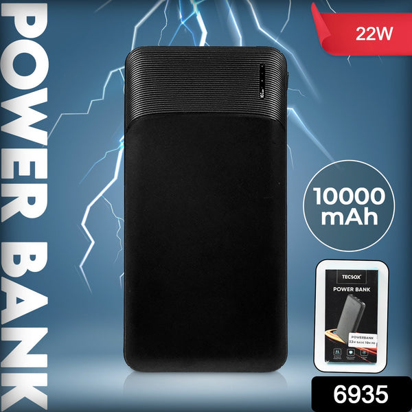 10000mAh Slim Power Bank, 22W Fast Charging - luckystorebuy.in