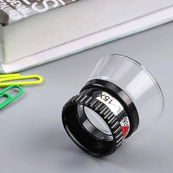 10X Magnifier Glass Repair Watch Magnifying For Home, Office, hobby, Craft (1 Pc / 25 MM) - luckystorebuy.in