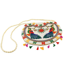 11 inch Handcrafted Cotton Embroidered Shoulder Bag for Girls & women (1 Pc) - luckystorebuy.in