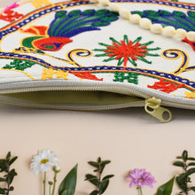 11 inch Handcrafted Cotton Embroidered Shoulder Bag for Girls & women (1 Pc) - luckystorebuy.in