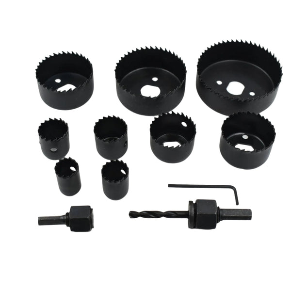 12 pcs 19 - 64mm Hole Saw Kit - luckystorebuy.in