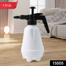 1.5L Heavy - Duty Plastic Pressure Spray Bottle with Adjustable Nozzle - luckystorebuy.in