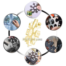 18 - in - 1 Snowflake Multi - Tool – Portable Bottle Opener, Screwdriver & Wrench - luckystorebuy.in