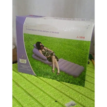 2 in 1 Air Mattress & Lounger, Portable Inflatable Mattress Air Sofa With Air Hand Pump (175×75 cm) - luckystorebuy.in