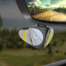 2 in 1 Car Blind Spot Mirror 360 Rotation Adjustable HD Glass (1 Pc) - luckystorebuy.in