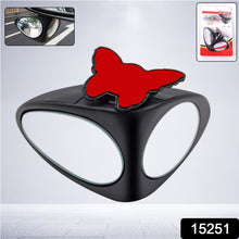 2 in 1 Car Blind Spot Mirror 360 Rotation Adjustable HD Glass (1 Pc) - luckystorebuy.in