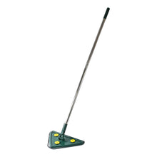 2 - in - 1 Extendable Triangle Mop – Retractable, 360° Rotating, Telescopic & Reusable Mop Heads (1 Pc) - luckystorebuy.in