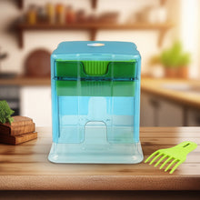 2 - in - 1 Potato Chipper & Slicer – French Fries Maker with Two - Blade Cutter (1 Pc) - luckystorebuy.in