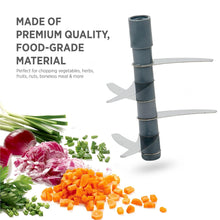 2in1 Press Vegetable Choppers for Kitchen (1100 ML) - luckystorebuy.in