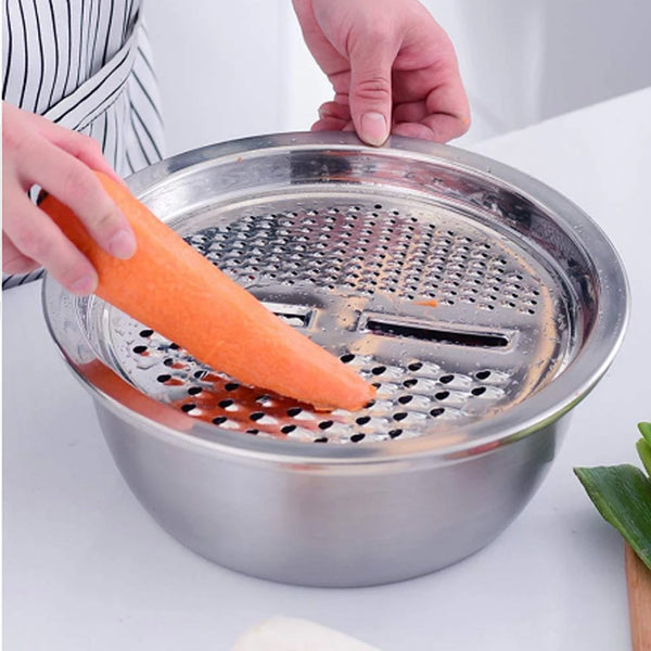 3 in 1 Kitchen Multipurpose Julienne Grater Salad Maker - luckystorebuy.in
