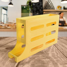 3 - Layer Rolling Egg Storage Rack Dispenser (1 Pc) - luckystorebuy.in