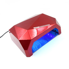 36W LED Nail Dryer, Curing Nail Polish UV Gel Diamond Shaped Nail Dryers (1 Pc) - luckystorebuy.in