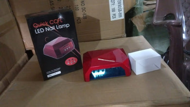 36W LED Nail Dryer, Curing Nail Polish UV Gel Diamond Shaped Nail Dryers (1 Pc) - luckystorebuy.in