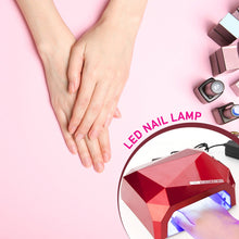 36W LED Nail Dryer, Curing Nail Polish UV Gel Diamond Shaped Nail Dryers (1 Pc) - luckystorebuy.in