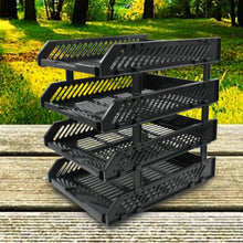 4 - Layer Multifunctional File Rack with Drawers for Office Desk - luckystorebuy.in