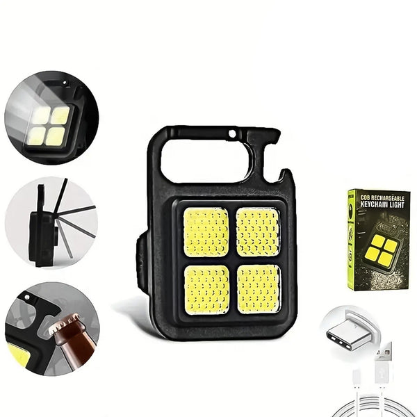4 Led Mini Keychain Light (1 Pc) - luckystorebuy.in
