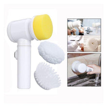 5in1 Home Kitchen Electric Cleaning Brush, Electric Spin Scrubber - luckystorebuy.in