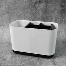 6 Compartment Multi Purpose Organizer Toothbrush Holder Stand Plastic Caddy (1 Pc) - luckystorebuy.in