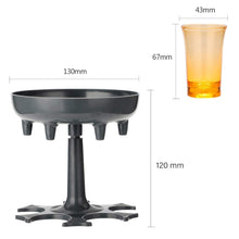 6 shot Win glass dispensers With tray & 6 Pcs Glass - luckystorebuy.in