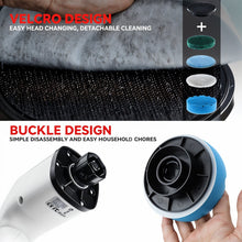 7 - in - 1 Electric Spin Scrubber Cleaning Brush with Extension Handle (1 Set) - luckystorebuy.in