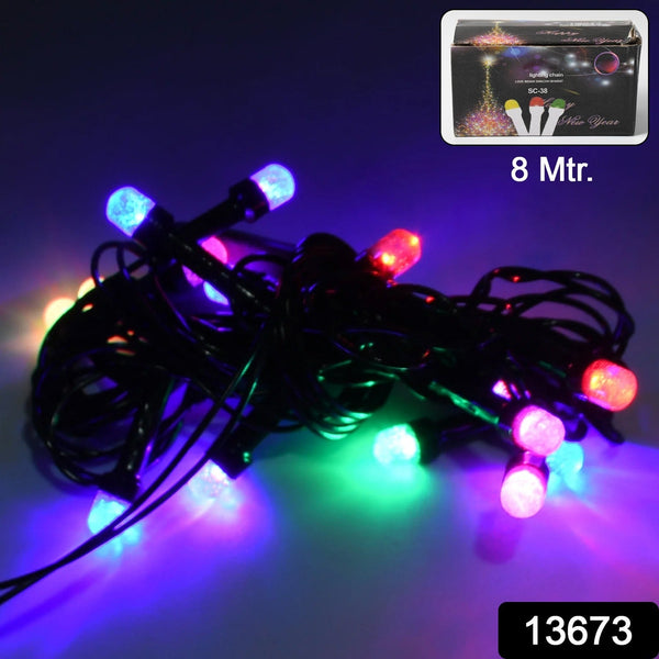 8Mtr Home Decoration Diwali & Wedding LED Christmas String Light (30L 8 Mtr) - luckystorebuy.in