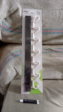 Wall Door Hook Rail | 6 Hook Hanger for Clothes & Hats | With Eco-Friendly Adhesive
