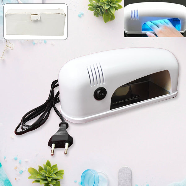 9W LED UV Lamp Nail Dryer Gel Nail Lamp Nail Curing Lamp (1 Pc) - luckystorebuy.in