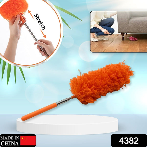 Adjustable Extendable Microfiber Duster – Washable Cleaning Tool - luckystorebuy.in