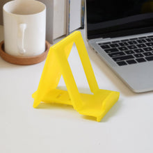 Adjustable Foldable Plastic Mobile Phone Stand (1 Pc / Mix Color) - luckystorebuy.in