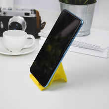Adjustable Foldable Plastic Mobile Phone Stand (1 Pc / Mix Color) - luckystorebuy.in