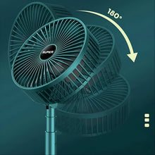 Adjustable Portable Desktop Fan - Telescopic Silent Personal Cooling for Office & Travel (Battery Not Include) - luckystorebuy.in