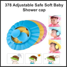 Adjustable Safe Soft Baby Shower cap - luckystorebuy.in
