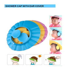 Adjustable Safe Soft Baby Shower cap - luckystorebuy.in