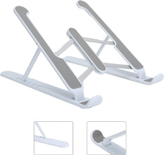 ADJUSTABLE TABLET STAND HOLDER WITH BUILT - IN FOLDABLE LEGS AND HIGH QUALITY FIBRE - luckystorebuy.in