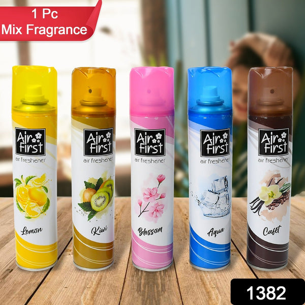 Air Freshener  | Used In Office, Home, Hotels, Banquets, Carpet Etc, Room Spray Air Freshener, Mix Fragrance Lemon, Kiwi, Blossom, Aqua, Cafet (300 Ml Approx / 1 Pc) - luckystorebuy.in
