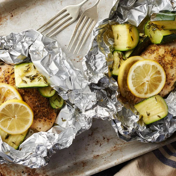 Aluminum Foil Roll Heavy Duty Non Stick Thick Aluminum Foil Sheet Baking Grilling Tool (9 Mtr) - luckystorebuy.in