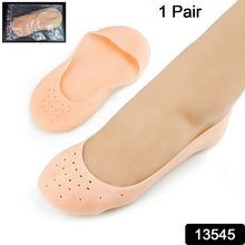 Anti - Crack Full Length Silicone Foot Protector Moisturizing Socks (1 Pair / Mix Size) - luckystorebuy.in