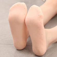 Anti - Crack Full Length Silicone Foot Protector Moisturizing Socks (1 Pair / Mix Size) - luckystorebuy.in