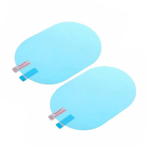 Anti - Fog & Anti - Scratch Rearview Car Mirror Film – HD Clear Protective Sticker for Safe Driving (1 Pc) - luckystorebuy.in