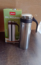 Apex 1000ml Approx. Stainless Steel Oil Pourer (1 Pc) - luckystorebuy.in