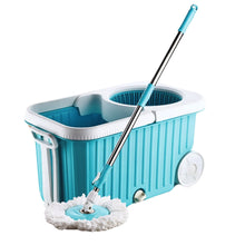 Apex Magic 360° Spin Mop Cleaning System with Stainless Steel Spinner - luckystorebuy.in