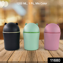 Apex Mini Tabletop Dustbin (1 Pc / 1200 ML / Mix Color) - luckystorebuy.in