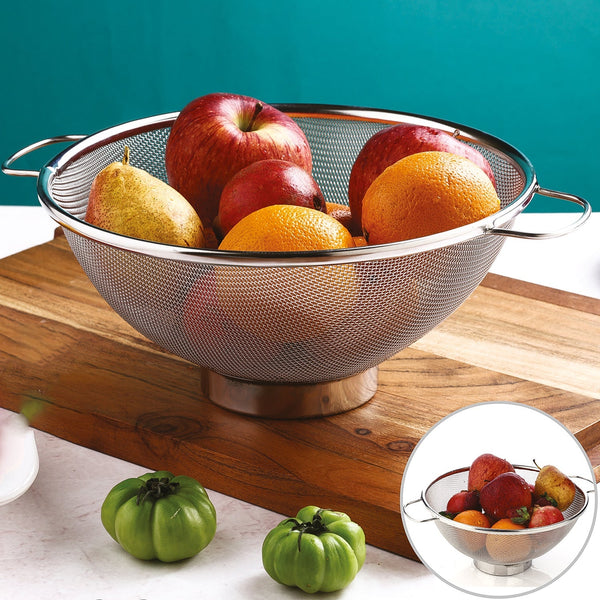 Apex Stainless Steel Mesh Colander - luckystorebuy.in