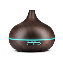 Aromatherapy Humidifier with 7 Colourful LED Light Change (500 ML Capacity / With Remote) - luckystorebuy.in