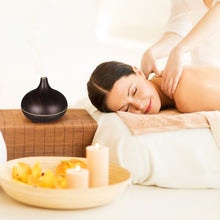 Aromatherapy Humidifier with 7 Colourful LED Light Change (500 ML Capacity / With Remote) - luckystorebuy.in