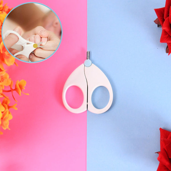 Baby Safety Nail Cutter Scissors for Safe Nail Clipping (1 Pc) - luckystorebuy.in