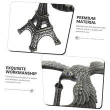 Balancing Bird Metal Eiffel Tower Statue Balance Eagle Toy (1 Set) - luckystorebuy.in