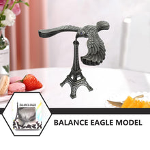 Balancing Bird Metal Eiffel Tower Statue Balance Eagle Toy (1 Set) - luckystorebuy.in