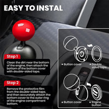 Ball Design Car Push Start Button Rocker / Cover (1 Pc) - luckystorebuy.in